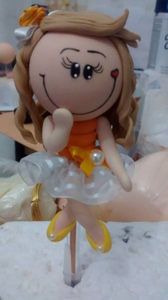Caneta decorada